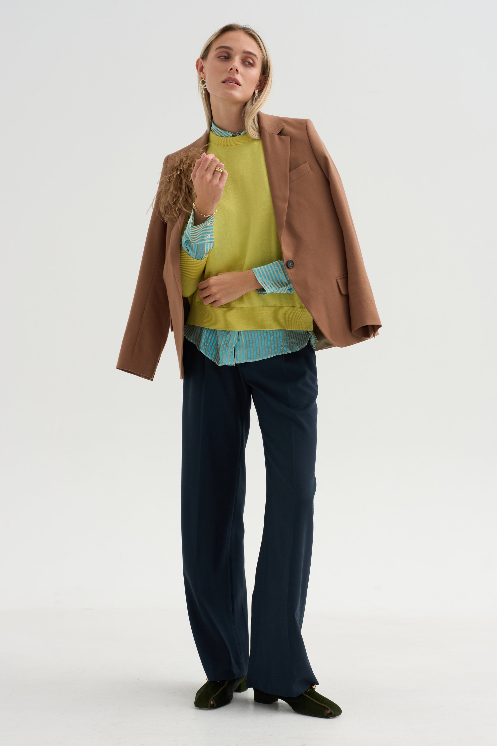 Edgar - Straight Wool Twill Pant