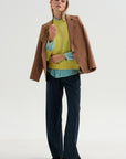 Edgar - Straight Wool Twill Pant
