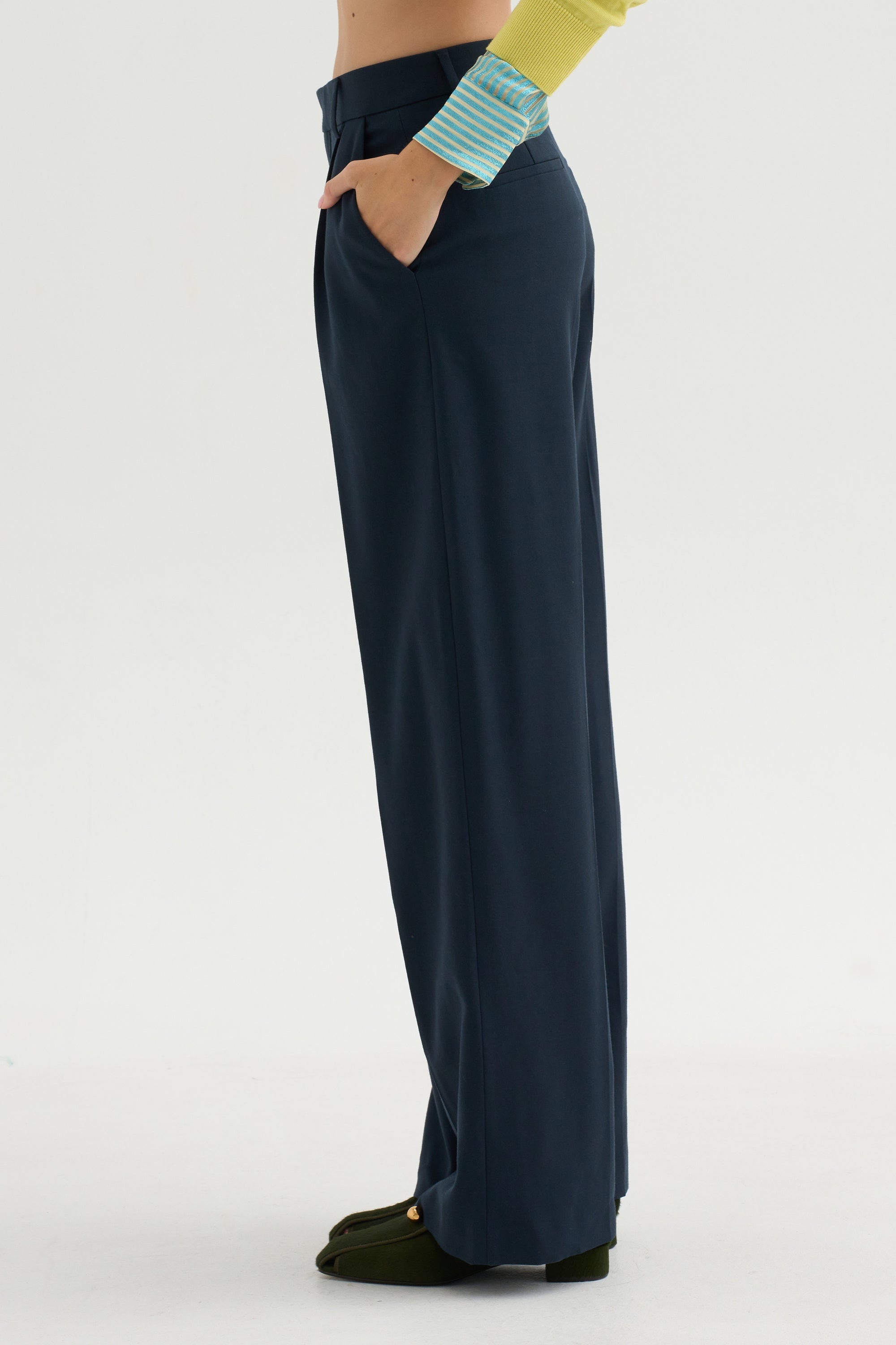 Edgar - Straight Wool Twill Pant