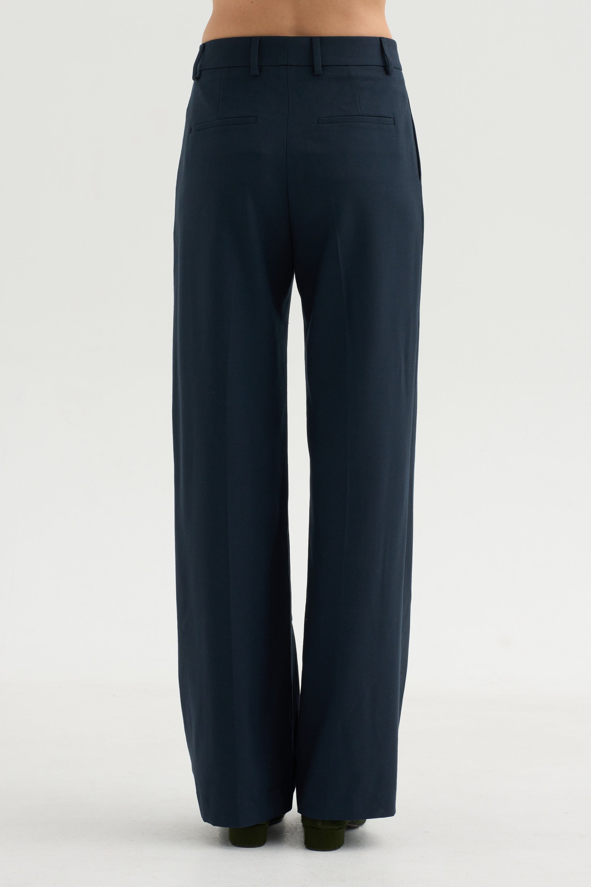 Edgar - Straight Wool Twill Pant