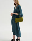 Ambleside - Organic Silk Dress, Emerald
