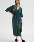 Ambleside - Organic Silk Dress, Emerald
