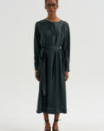 Ludo - Silk And Lurex Dress, Black