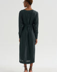 Ludo - Silk And Lurex Dress, Black