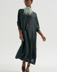 Ludo - Silk And Lurex Dress, Black