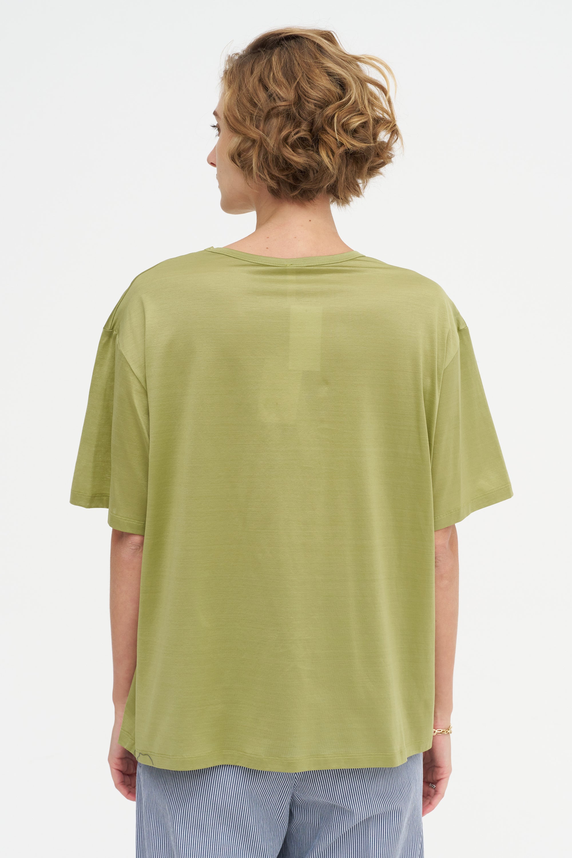 Thame - Oversized Mercerized Cotton Jersey T-shirt