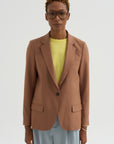 Julien - Wool Twill Jacket, Camel