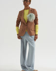 Julien - Wool Twill Jacket, Camel