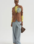 Julien - Wool Twill Jacket, Camel