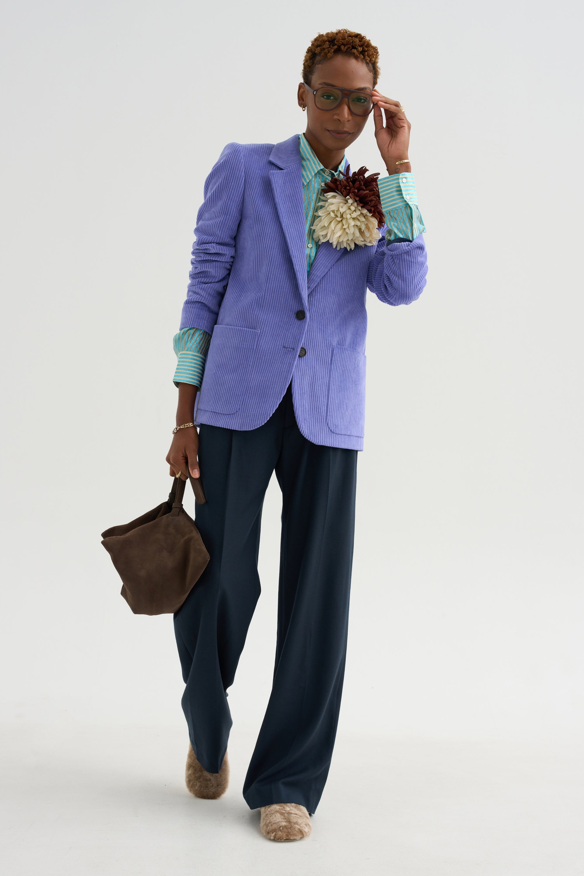 Tomy - Corduroy Jacket, Lilac