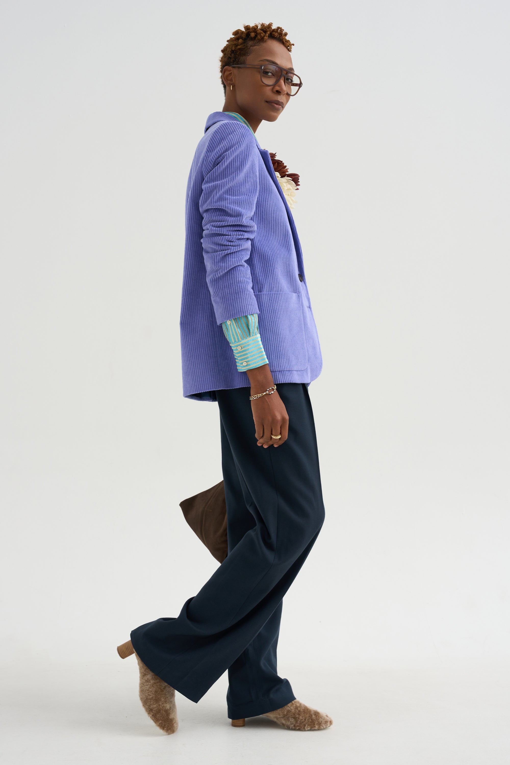 Tomy - Corduroy Jacket, Lilac