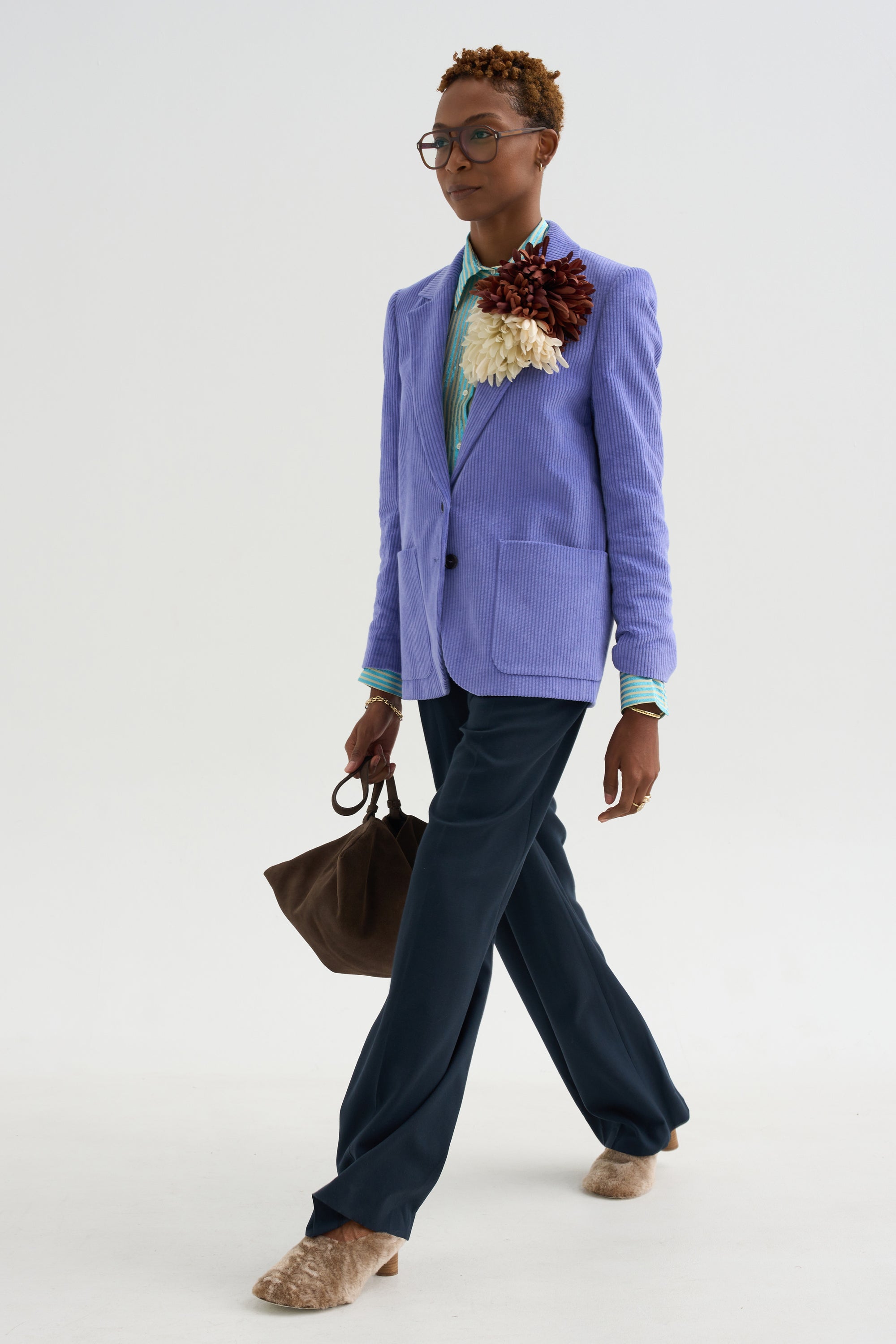 Tomy - Corduroy Jacket, Lilac