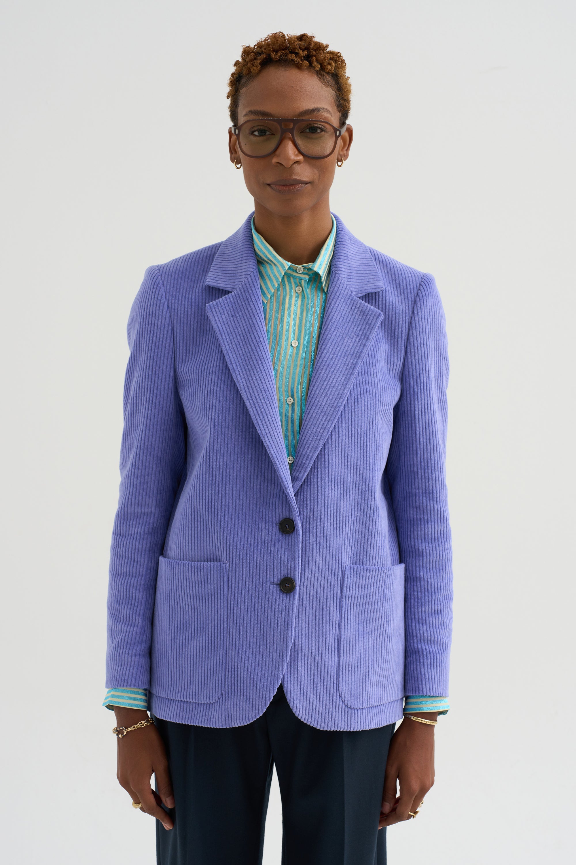 Tomy - Corduroy Jacket, Lilac