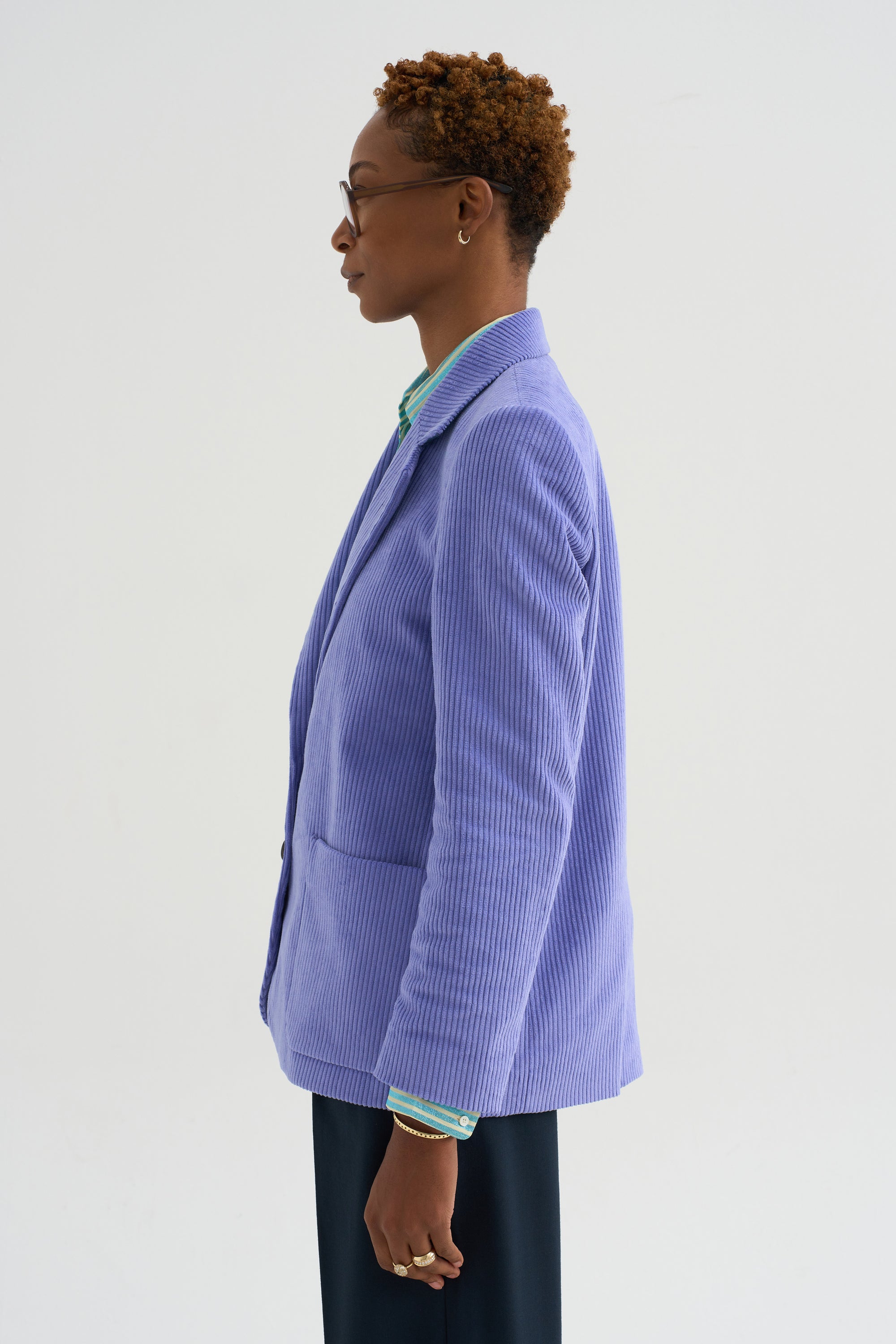 Tomy - Corduroy Jacket, Lilac