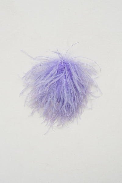 Meryl - Ostrich Feather Brooch – Kick Pleat