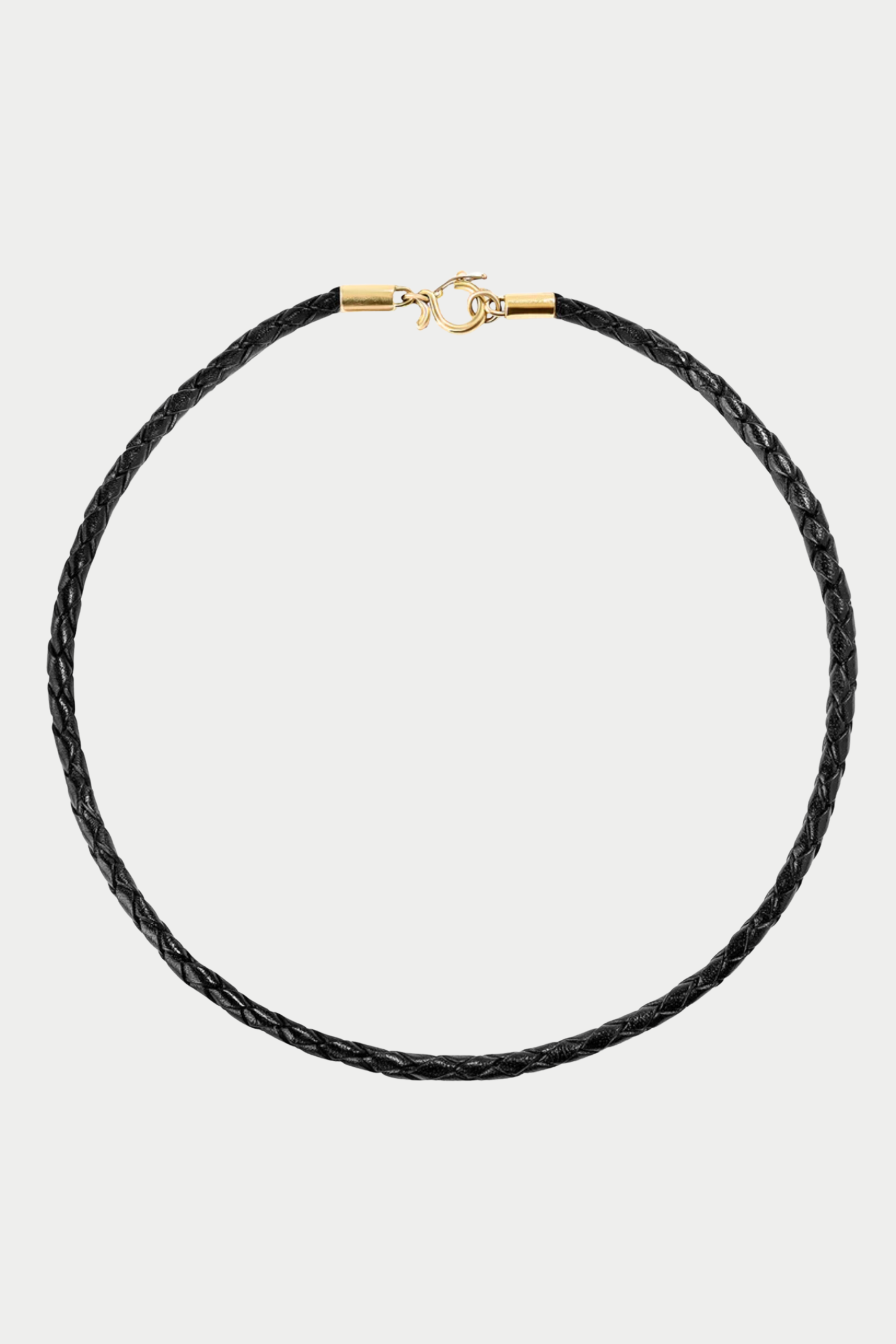 RENATO CIPULLO - Intreccia Leather Cord, Black