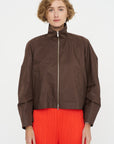 Akimbo Jacket, Dark Brown