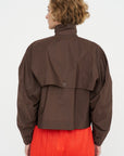 Akimbo Jacket, Dark Brown