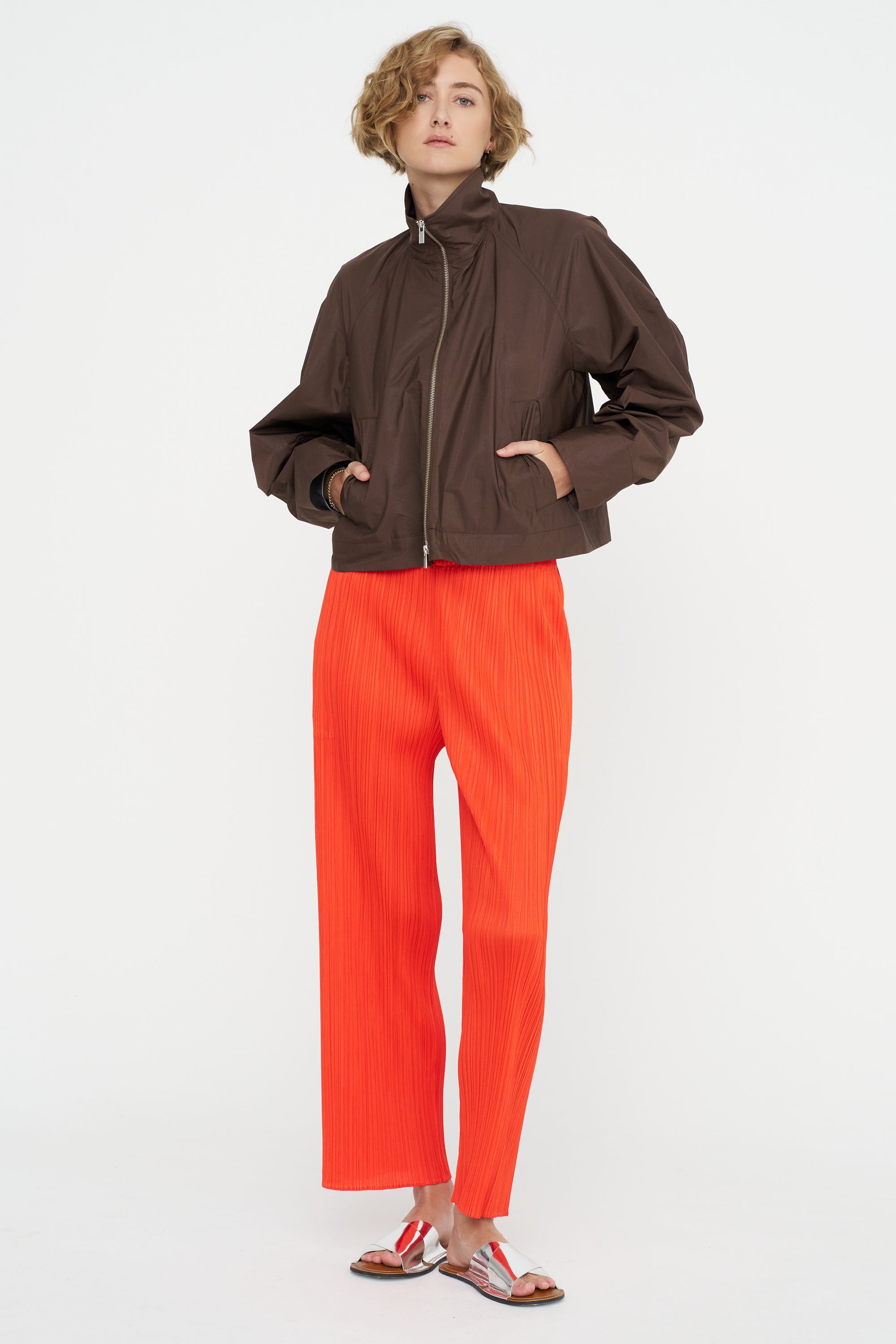 Akimbo Jacket, Dark Brown