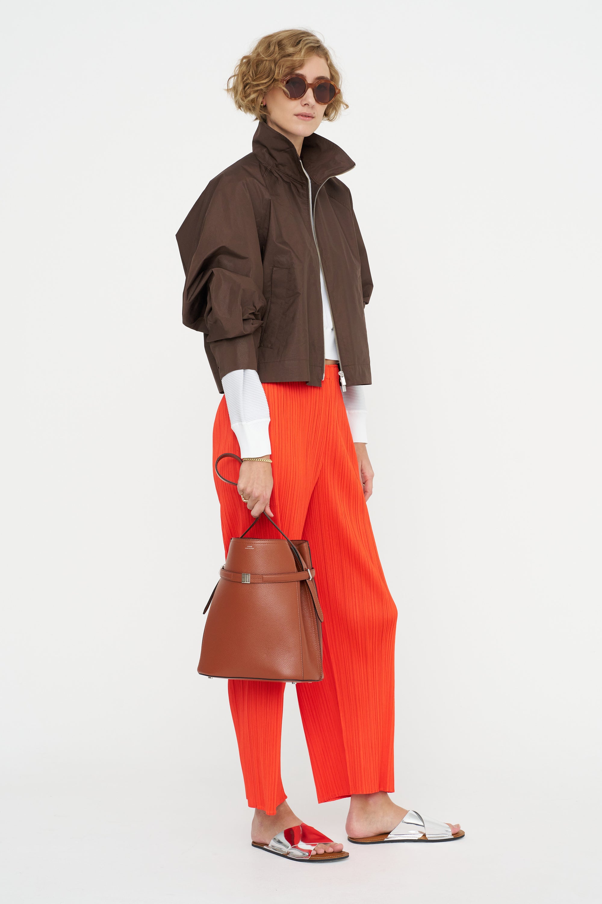 Akimbo Jacket, Dark Brown