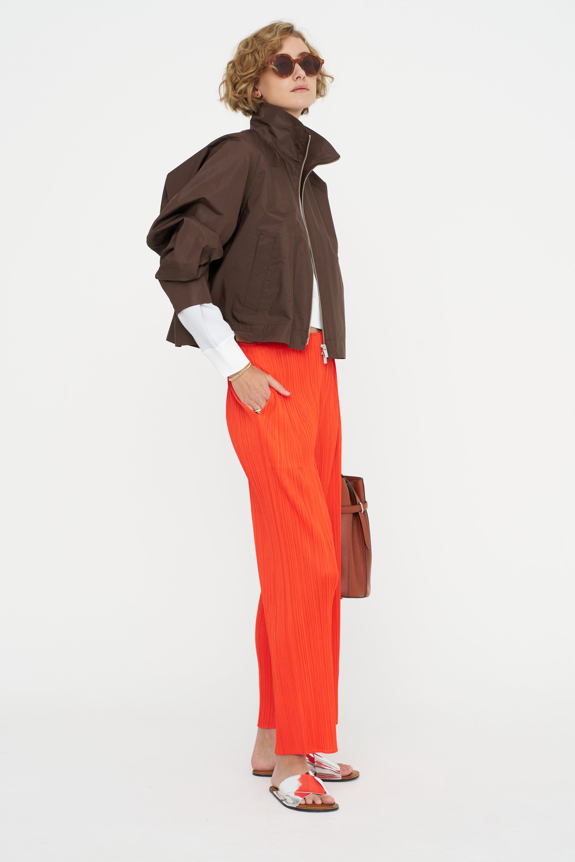 Akimbo Jacket, Dark Brown