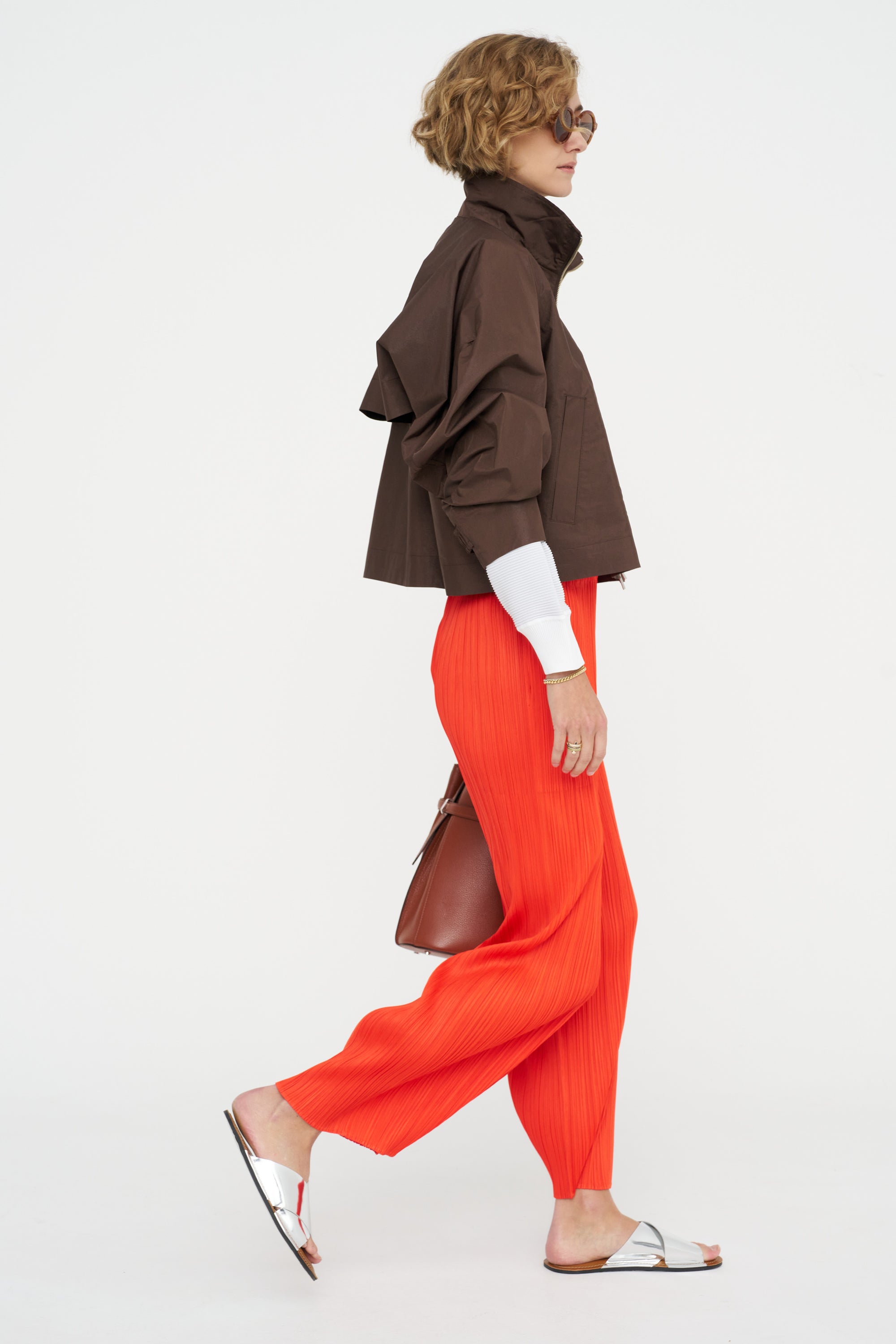 Akimbo Jacket, Dark Brown