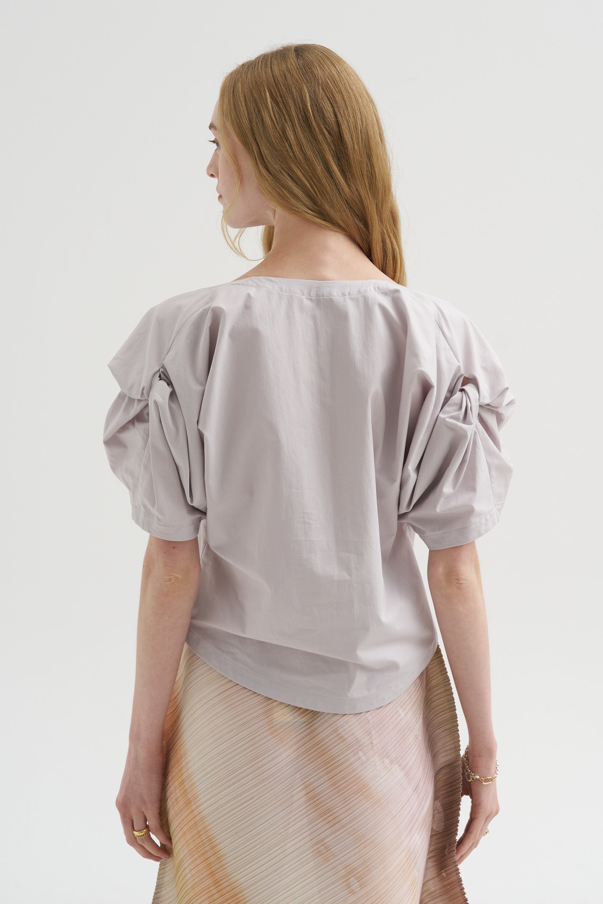 Twisted Drape, Light Gray