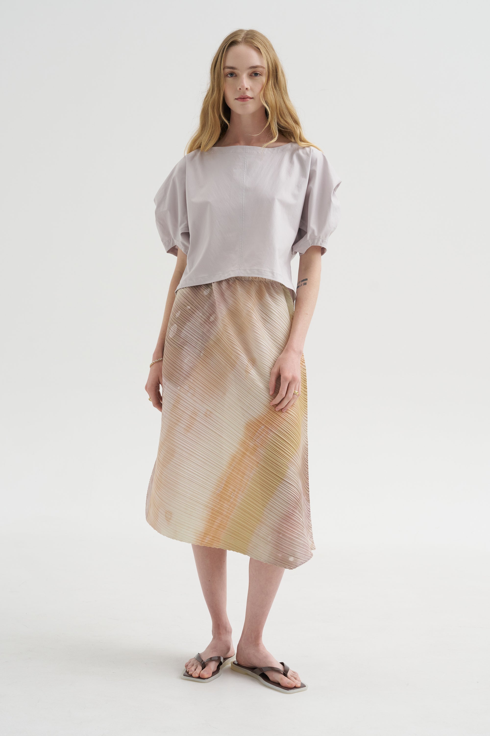 Twisted Drape, Light Gray