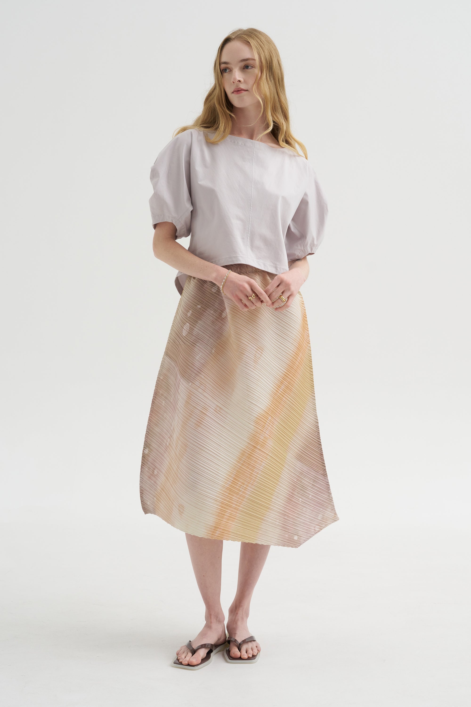 Twisted Drape, Light Gray