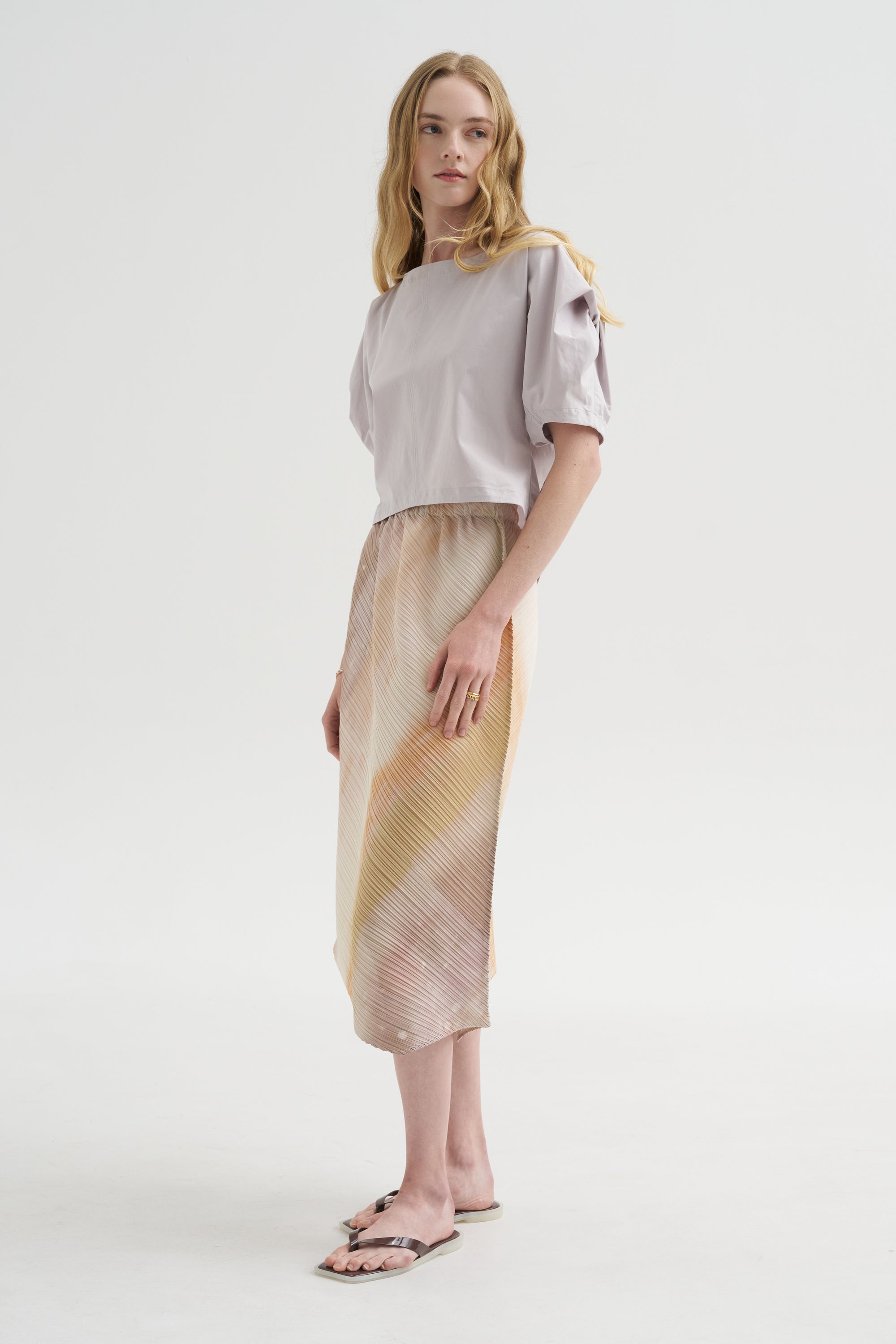 Twisted Drape, Light Gray