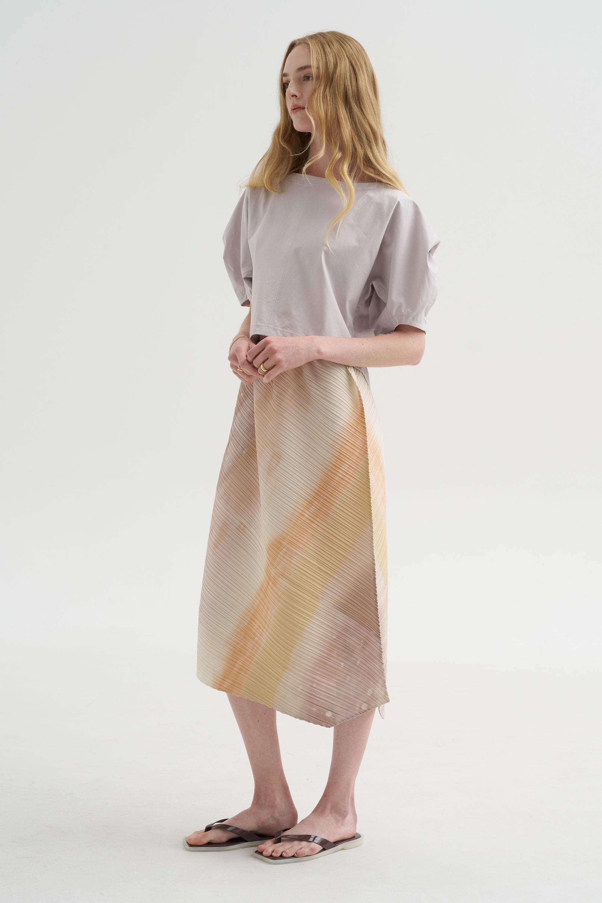 Twisted Drape, Light Gray
