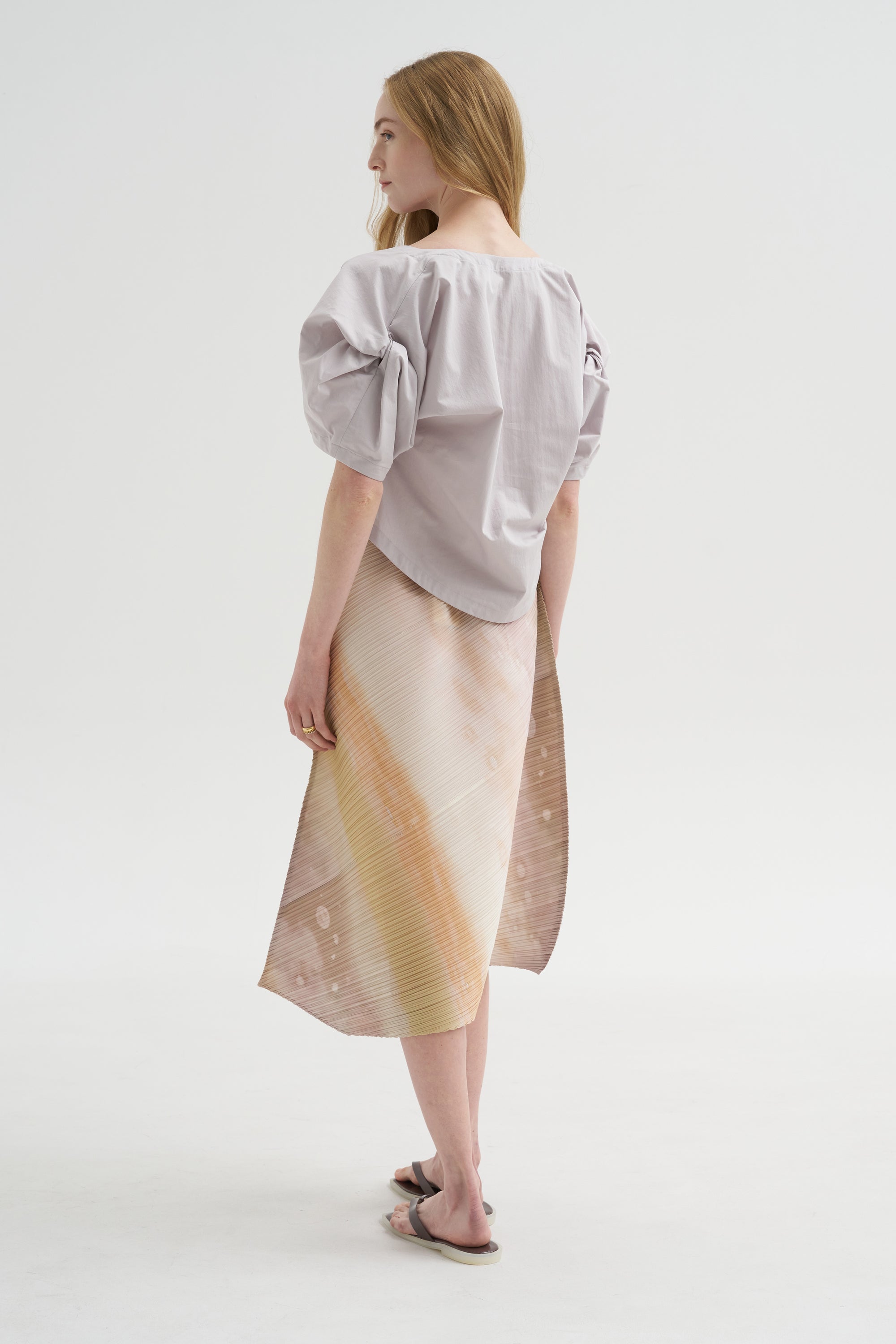 Twisted Drape, Light Gray