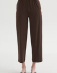 Drape Jersey - 66 Pants, Dark Brown