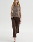 Drape Jersey - 66 Pants, Dark Brown