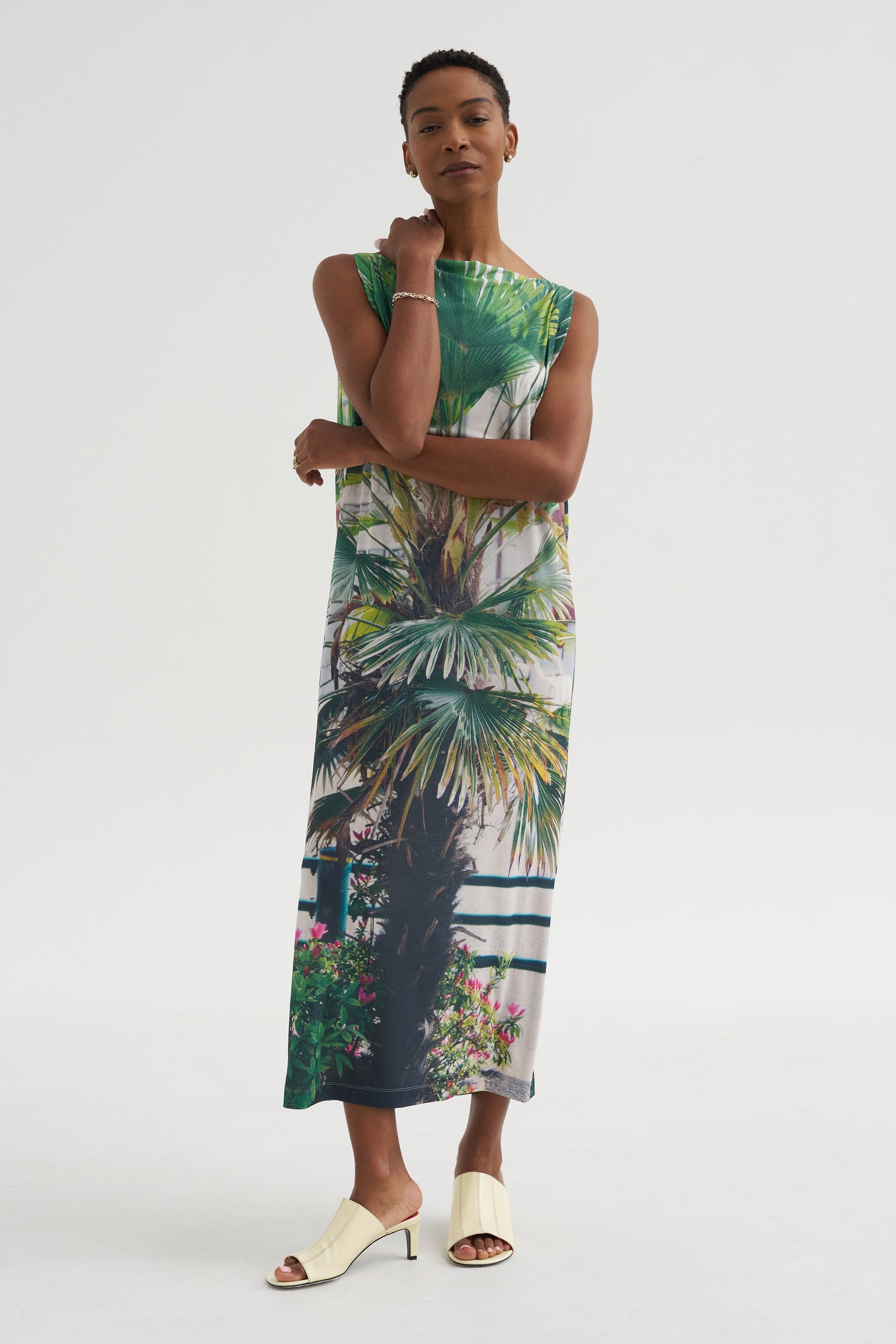 Urban Jungle Jersey, Green Hued