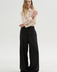 Sheer Wool Top, Off White