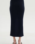 Rill Skirt, Dark Navy