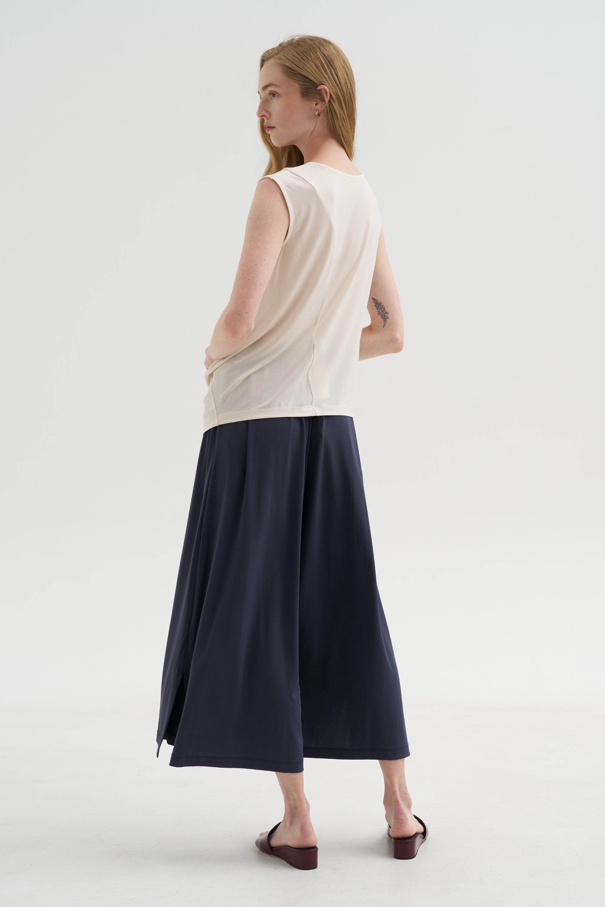 Drape Jersey - 68 Pant, Dark Navy