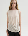 Drape Jersey - 68 Top, Off White