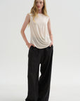 Drape Jersey - 68 Top, Off White