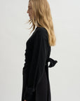 Silk Cashmere Knit, Charcoal