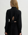 Silk Cashmere Knit, Charcoal