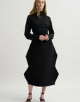 Silk Cashmere Knit, Charcoal