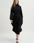 Silk Cashmere Knit, Charcoal