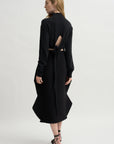 Silk Cashmere Knit, Charcoal