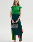 Swing Dress, Green