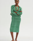 Basket Dress, Green