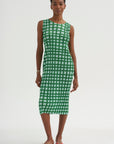 Basket Dress, Green