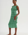 Basket Dress, Green