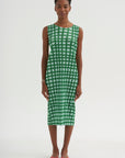 Basket Dress, Green